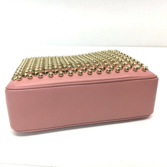 Authentic UNUSED CHRISTIAN LOUBOUTIN Trilby Large New Studs Shoulder Bag Clutch - Picture 2 of 10